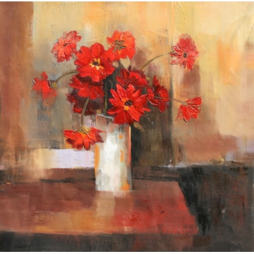 Flower Hand Painted Oil Painting - Chinafactory.com