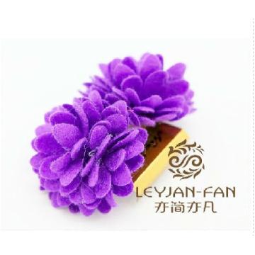 Flower Purple Earring - Manufacturer Chinafactory.com