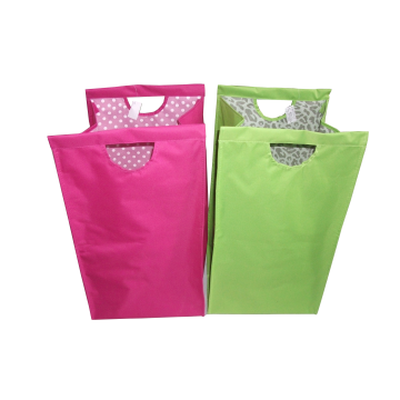 Folding Fabric Material Laundry Bag - Chinafactory.com