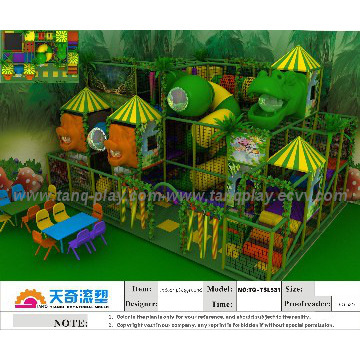 Forest Series-Indoor softy Playground for colorfully world