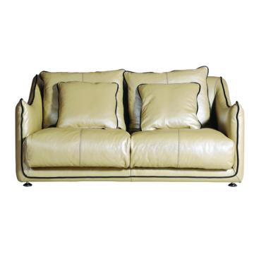 Full Leather Two Seater Sofa, Loveseater - Chinafactory.com