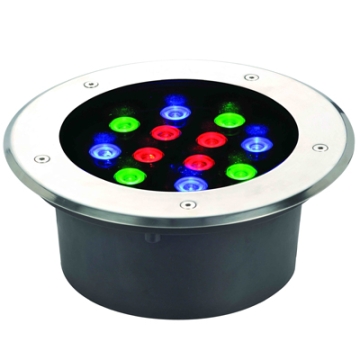 Full-color 12W LED Underground Light - Chinafactory.com