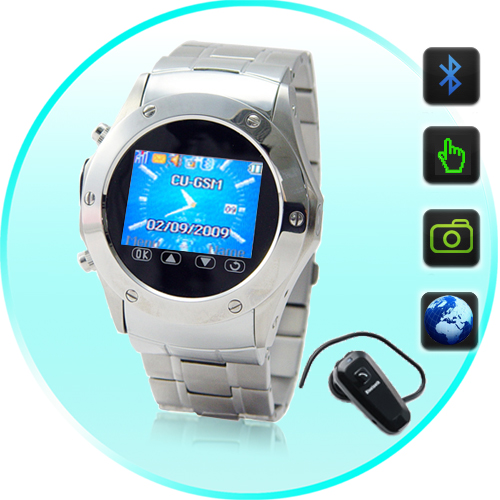 Galactus - Cellphone Watch With Video Camera + Media Player