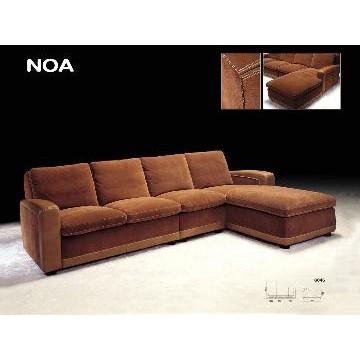 Genuine Leather Sofa, L Shape Sofa - Chinafactory.com