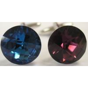 Glass Stone Cufflinks - Manufacturer Chinafactory.com