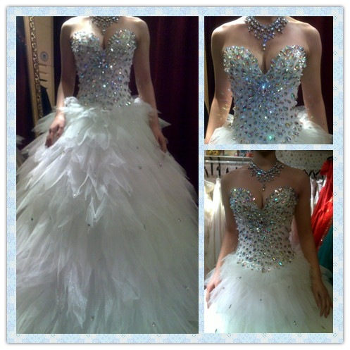 Gorgeous Sequin Wedding Dress - Chinafactory.com Gorgeous Sequin Wedding Dress - Chinafactory.com