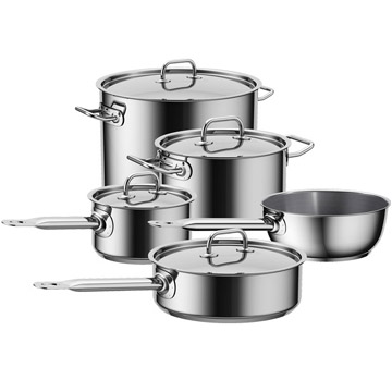 Gourmet Stainless Steel Triply Cookware 9-pcSet-Chinafactory.com Gourmet Stainless Steel Triply Cookware 9-pcSet-Chinafactory.com