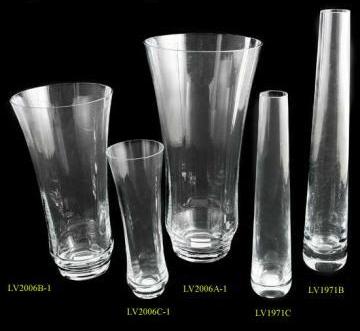 Grooved Flared Glass Vase & Bottle Vase - Chinafactory.com