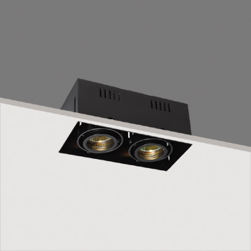 Halogen QR-CB51 2x50W Ceiling Down Light - Chinafactory.com