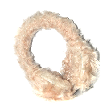 Hand Made Ear Muffs with Sheep Fur