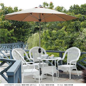 Hand operated pulley umbrella Hand operated pulley umbrella