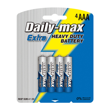 Heavy Duty Zinc Carbon Battery Heavy Duty Zinc Carbon Battery