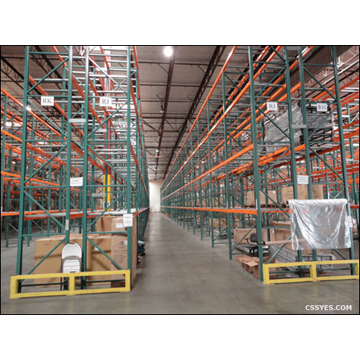 Heavy duty warehouse racking