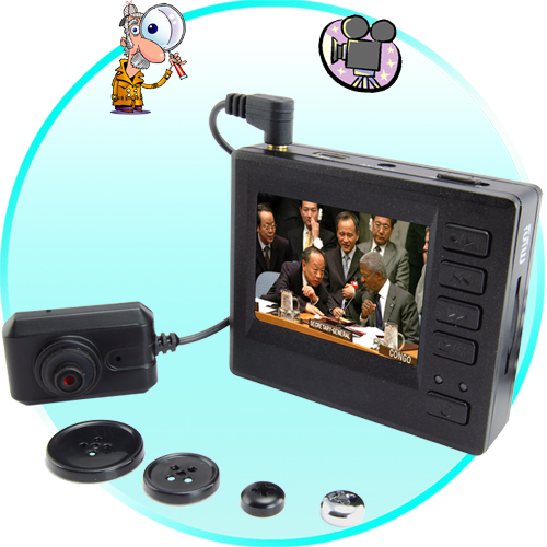 High Definition Mini Pinhole Spy Camcorder