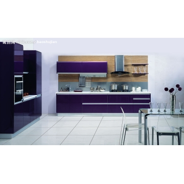 High Glossy PVC Kitchen Cabinet - Manufacturer Chinafactory.com