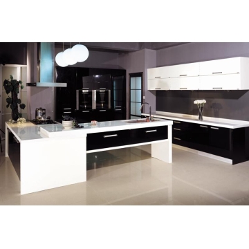 High Glossy PVC Kitchen Cabinet - Manufacturer Chinafactory.com