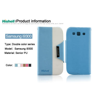 High Quality Mobile Phone Leather Case for samsung i9300