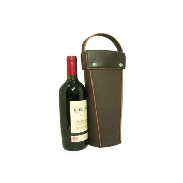 High Quality PU Single Bottle Wine Carrier - Chinafactory.com