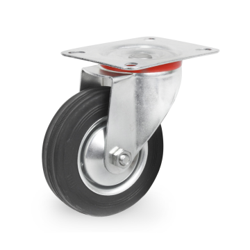 High Quality Rubber Industrial Casters