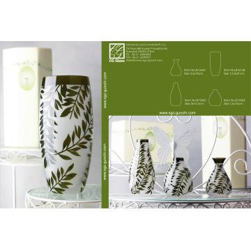 Home Decoration Green Vase