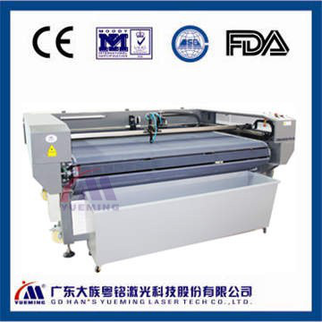 Honeycomb co2 auto feeding CCD position laser cutting machinery