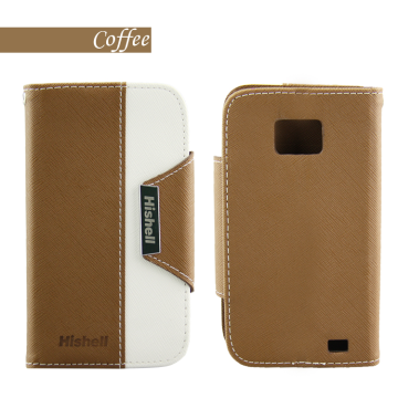 Hot Sell Mobile Phone Leather Case for samsung i9100