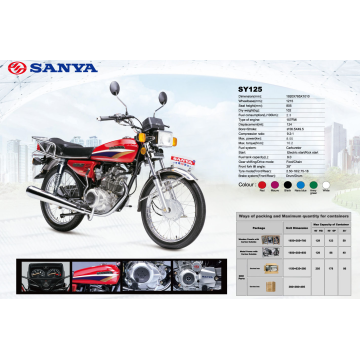 Hot Selling CG Motorcycle SANYA SY125-10