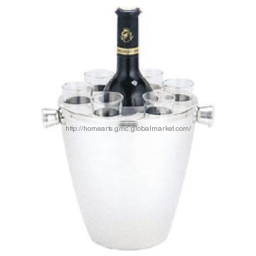 Ice Bucket 3000ML with Glass Cup