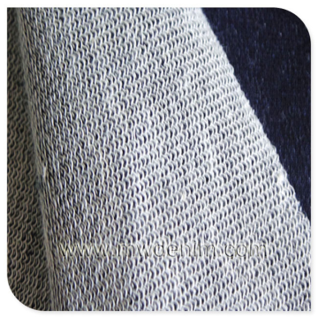 Indigo Cotton Denim Fabric French Terry