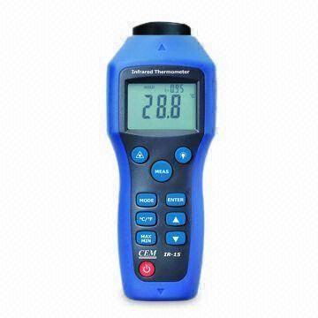Infrared Thermometer with 13:1 Optical Resolution