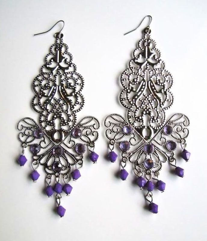 Iron Earrings / Fashion Jewelry- Manufacturer Chinafactory.com