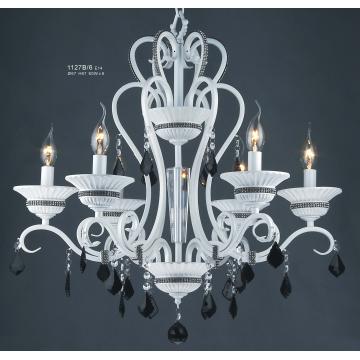 Iron Frame, Poly Crystal Chandelier Lighting - Chinafactory.com