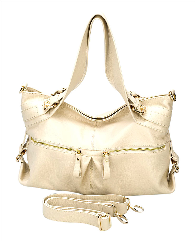 Ivory Grain Vintage Leather Women Bag- Chinafactory.com