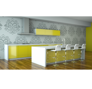 Lacquered Kitchen Cabinet - Manufacturer Chinafactory.com