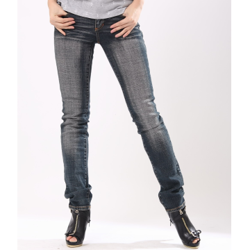 Ladies' Denim Jeans with Embroidery - Chinafactory.com