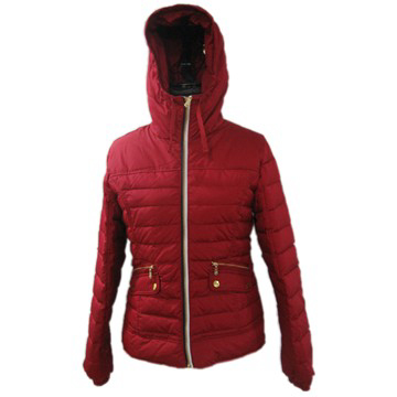 Ladies' Down Jacket, Fake Memory Fabric - Chinafactory.com