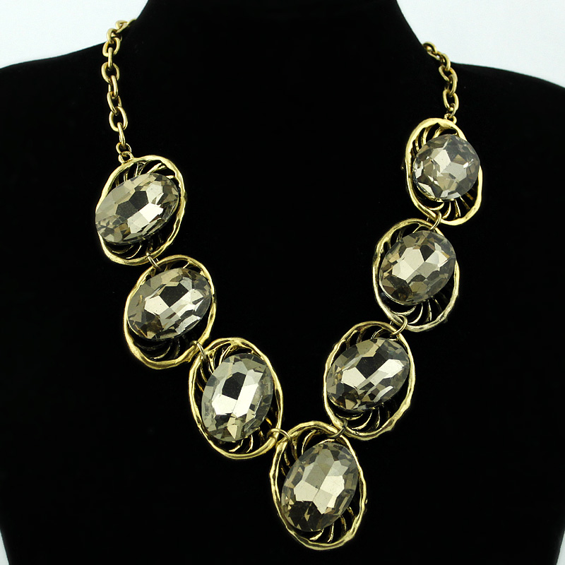 Ladies' Fashion Alloy Jewelry Necklace- Chinafactory.com