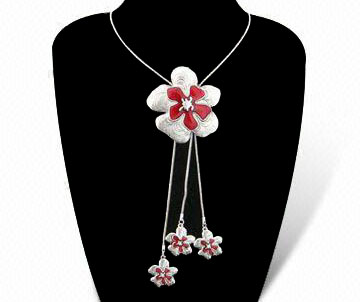 Ladies' Fashion Alloy Jewelry Necklace- Chinafactory.com