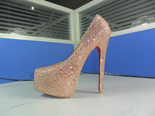 Lady Crystal Shoes - Manufacturer Chinafactory.com
