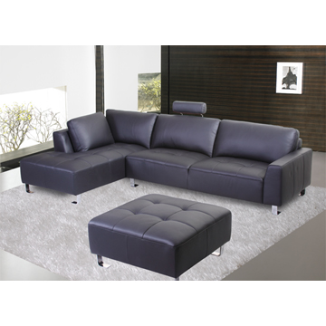 Leather Corner Sofa Set - Manufacturer Chinafactory.com