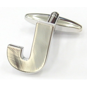 Letter Type J Cufflinks - Manufacturer Chinafactory.com