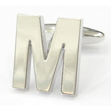 Letter Type M Cufflinks - Manufacturer Chinafactory.com