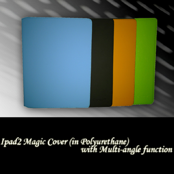 Magic Cover (in Polyurethane) for iPad2- Chinafactory.com