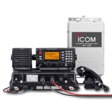 Marine Radio with Built-in DCS and 4 x 8-inch Remote Controller