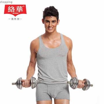 Men Boxer Wide Elastane 5%Spandex 95% Cotton Men's Underwear