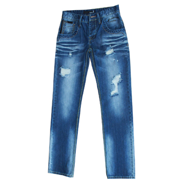 Mens' Blue Jeans - Manufacturer Chinafactory.com