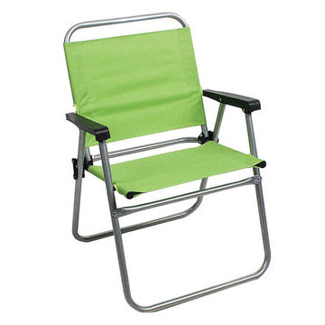 Metal folding chair with modern design