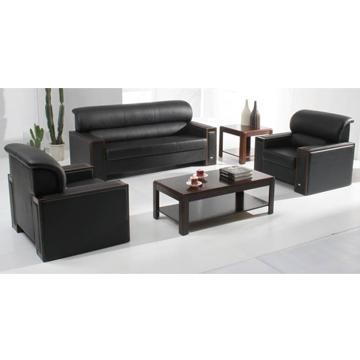 Modern Black Leather Sofa Suite - Manufacturer Chinafactory.com