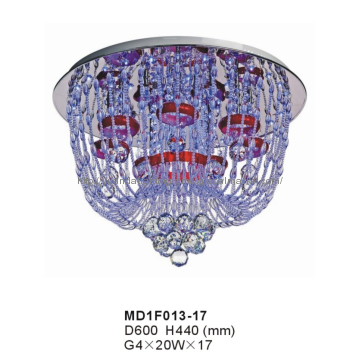 Modern Flat Crystal Ceiling Lamp - Chinafactory.com