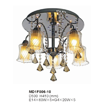 Modern Flat Low Voltage Crystal Ceiling Light - Chinafactory.com